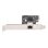 Carte Réseau SilverStone SST-ECL01 PCIe RJ-45 2,5 Gbps Passive