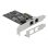 Tarjeta de red DeLOCK 89530 PCI Express x2 2 x RJ45 2,5 Gigabit LAN perfil bajo