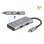 Hub DeLOCK 4 Ports 10 Gbps USB 3.2 Gen 2 Type-C und Type-A kompakt