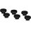 Conector DeltaMate Thermal Grizzly preto mate G1/4" ângulo reto