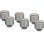 Thermal Grizzly DeltaMate Flüssigkeitskühlung Extender MF14 14 mm Nickel mattes Finish