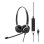 Auriculares Epos Impact SC 660 USB con cable USB, cancelación de ruido, negro y plata