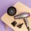 Secador de Cabelo Iónico Profissional Solac Expert 2600 Ionic 2600W 6 Temperaturas 3 Velocidades com Difusor Cinzento