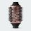 Spazzola Modellante Bellissima Volume Dry & Style 1000W Ceramica Ionica 2 Temperature Nero Rosa