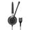 Auriculares EPOS IMPACT SC 630 con cable, cancelación activa de ruido, micrófono unidireccional, negro y plata