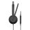 Auriculares EPOS IMPACT 730T con cable USB-C y USB-A para llamadas y música negros