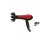Secador de Pelo con Difusor Nevir NVR-2201-S 2200W 3 Temperaturas 2 Velocidades Accesorios Rojo