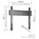 Vogel's TVM 5505 Support TV Mural Fixe 32 à 77" VESA 75x75 à 400x400 Max 75Kg