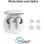 Auriculares Philips TAT2200WT/00 inalámbricos Bluetooth con cancelación activa de ruido blanco