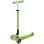 Vespa GLOBBER Primo faltbarer 3-Rad Roller mit Lichtern grün
