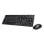 Teclado Gigabyte KM6300 membrana completo con ratón óptico negro