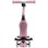 Patinete 3 en 1 Globber Go-Up Active Lights Eco 3 ruedas Berry