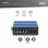 Conmutador PoE Gigabit Ethernet Industrial Digitus 4+2 Puertos