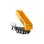 Rimorchio Siku 6734 1:32 Giallo/Nero Telecomando