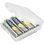Batteriefach Ansmann 4000740 Transparent Weiß 4 AAA/AA