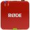 Micrófono Rode Wireless GO Gen 3 USB omnidireccional sin cable rojo oscuro