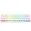 Teclado Razer Huntsman V3 Pro Mini óptico gaming compacto RGB blanco