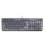 Teclado Endorfy Thock V2 mecánico con switches ENDORFY Red y RGB gris