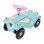 BIG Bobby Car Classic Unicornio Vehículo Infantil Rosa Turquesa 4 Ruedas 50 kg