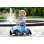 BIG Bobby Car Classic Unicornio Vehículo Infantil Rosa Turquesa 4 Ruedas 50 kg