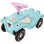 BIG Bobby Car Classic Unicornio Vehículo Infantil Rosa Turquesa 4 Ruedas 50 kg