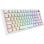Teclado Sharkoon SKILLER SGK55W mecánico gaming blanco RGB inalámbrico y cable