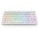 Teclado Sharkoon SKILLER SGK55W mecánico gaming blanco RGB inalámbrico y cable