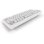 Teclado Sharkoon SKILLER SGK55W mecánico gaming blanco RGB inalámbrico y cable