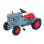 BIG Pedaltraktor 800056565 für Kinder ab 3 Jahren - Schwarz, Blau, Rot