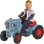 BIG Pedaltraktor 800056565 für Kinder ab 3 Jahren - Schwarz, Blau, Rot