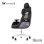 Silla gaming Thermaltake ARGENT E700 Cuero Negro/Plata