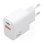 Cargador GaN Aisens 20W USB-C PD3.0 USB-A QC3.0 Blanco