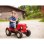 Correpasillos con forma de tractor BIG Porsche Diesel Junior negro/rojo 3-6 años