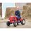 Correpasillos con forma de tractor BIG Porsche Diesel Junior negro/rojo 3-6 años