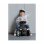 BIG Andas Infantil Forma de Carro 4 Rodas Preto
