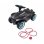 BIG Andas Infantil Forma de Carro 4 Rodas Preto