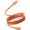 Cabo Magnético USB-C Vention TSAOG 5A 240W 1,5m Laranja