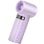 Mini-Handventilator Vention PBEV0-ML 11,1 Wh 100 Stufen USB-C 3000 mAh LED Lila