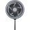 Ventilador de Pie Daewoo DW9004 90W 3 Velocidades Altura Regulable Motor Aluminio 5 Aspas