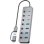Hub Aisens 8 portas 5 Gbps USB3.1 Gen1 ASUC-8P043-GR com botões