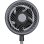 Ventilador de Pie Daewoo DW9003 80W 25cm 3 Velocidades Motor Aluminio Altura Regulable