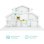 Kit adaptador PowerLine TP-Link TL-WPA7619 AC1350 Wi-Fi 5 Gigabit