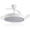 Ventilatore da Soffitto con Luce Daewoo DW5008 30W 106cm 6 Velocità Pale Retrattili Telecomando