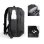 Mochila de viaje TooQ con compresión al vacío y bomba de aire 17"