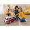 Carro de Empurrar BIG VW T1 para Crianças - Vermelho