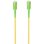 Faser-Optik-Patchkabel AISENS G657A2 SC/APC 20m Gelb