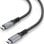 Cable USB-C 3.2 Gen2 Aisens 10Gbps 8K 100W USB-C Macho Negro 4m