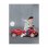 Rimorchio per Macchinina BIG Rosso Plastica 1-5 anni