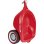 Rimorchio per Macchinina BIG Rosso Plastica 1-5 anni