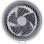 Ventilador de Pie Daewoo DW9001 80W 25cm 3 Velocidades Motor Aluminio Altura Regulable